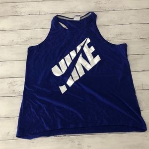 Royal Blue Nike Tank Top